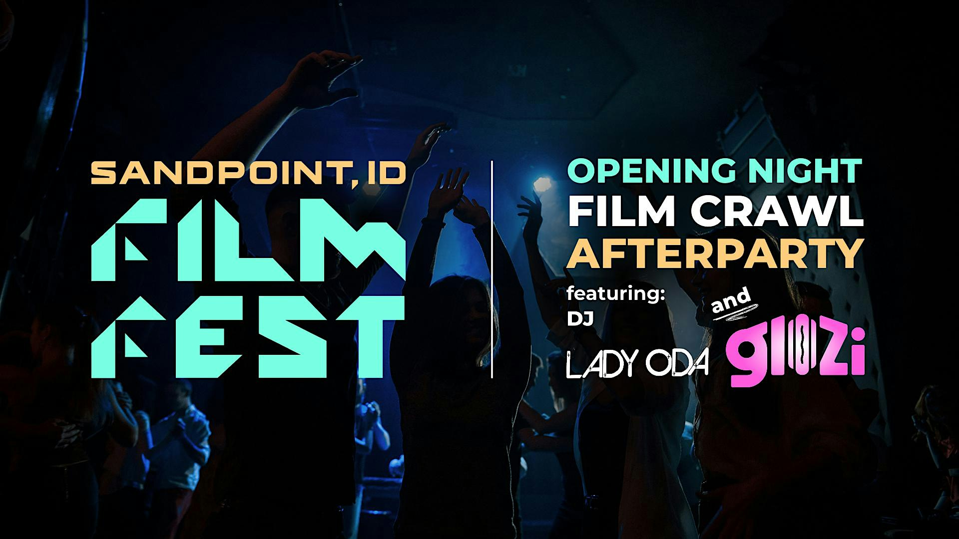 Film Crawl Afterparty — Glizi with Lady Oda promotional artwork