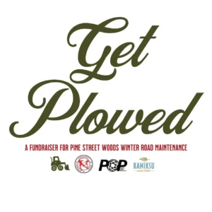 Get Plowed winter road access fundraiser artwork